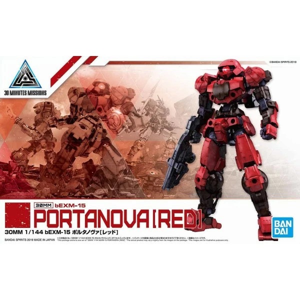 Canadian Gundam 30MM - BEMX-15 PORTANOVA (Red) (06) 3 Canadian Gundam 30MM - BEMX-15 PORTANOVA (Red) (06)