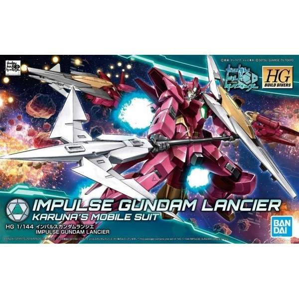 Canadian Gundam HG BD Impulse Gundam Lancier (018) 3 Canadian Gundam HG BD Impulse Gundam Lancier (018)