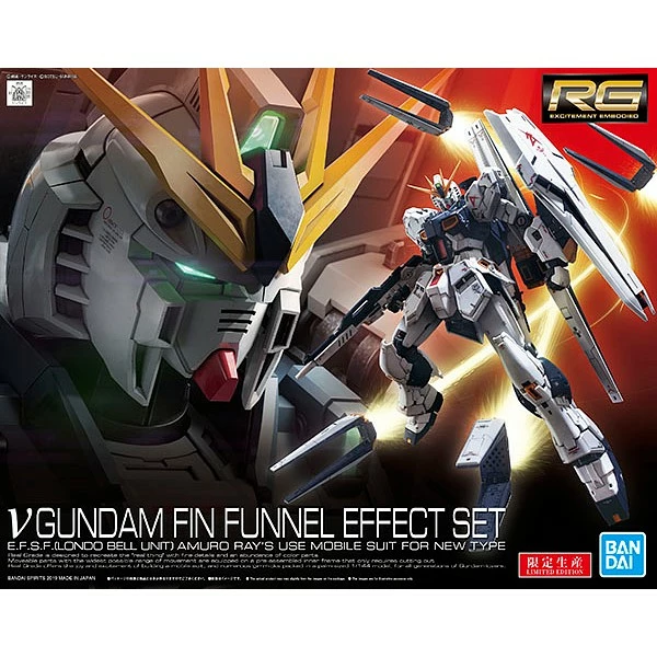 Canadian Gundam RG Nu Gundam Fin Funnel Effect Set 3 Canadian Gundam RG Nu Gundam Fin Funnel Effect Set