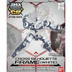 Canadian Gundam SD Cross Silhouette Frame (White) (OP-01)